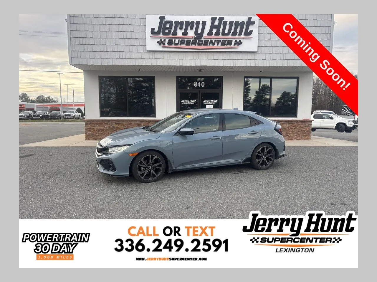 Gray 2019 Honda Civic Sport for sale in Lexington, NC