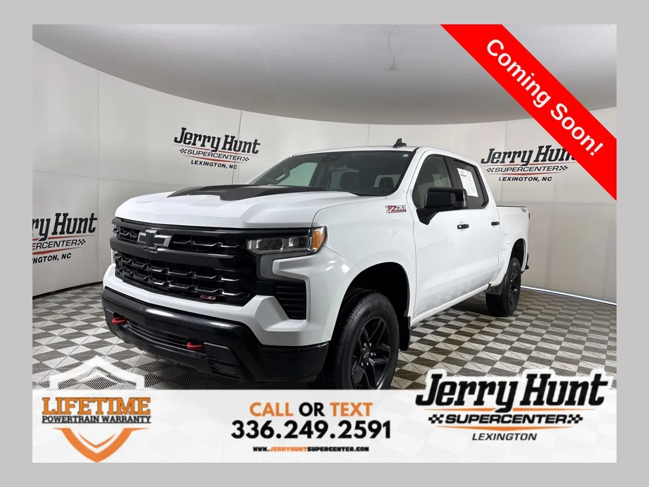 White 2023 Chevrolet Silverado 1500 LT Trail Boss for sale in Lexington, NC