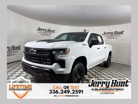 White 2023 Chevrolet Silverado 1500 LT Trail Boss for sale in Lexington, NC