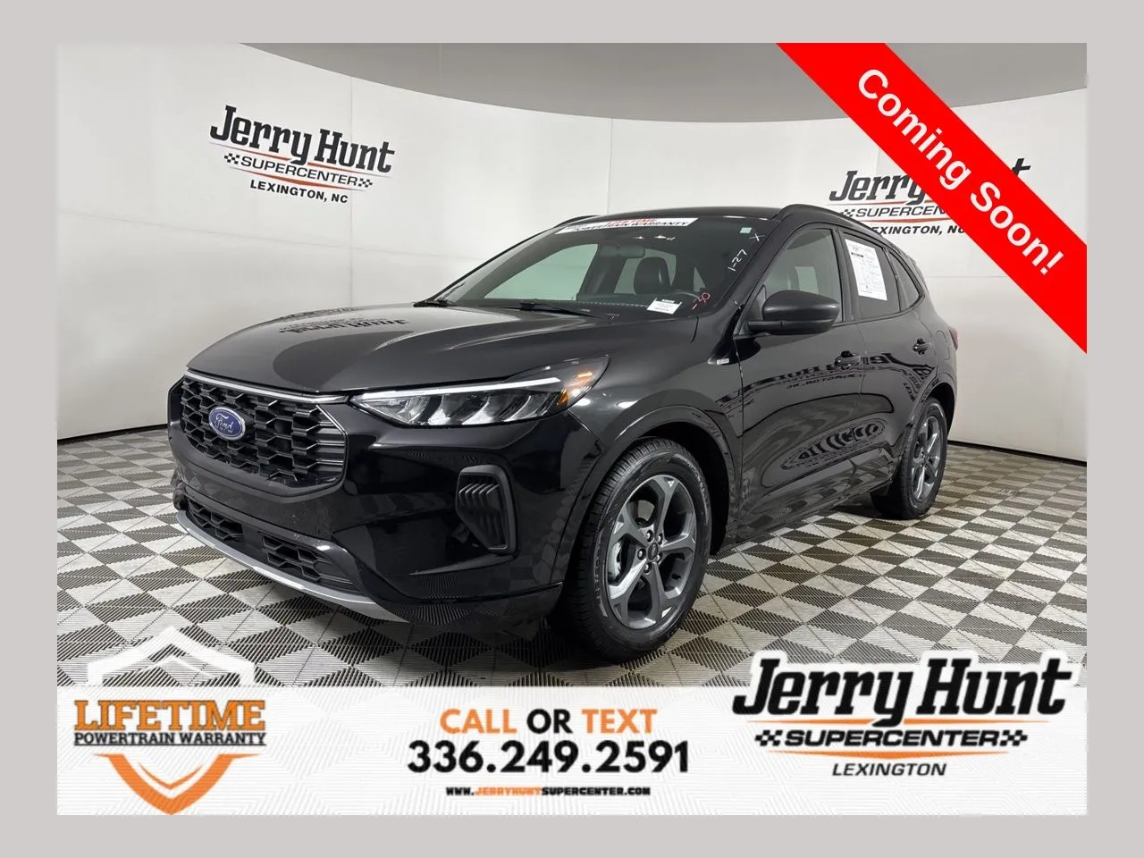 Black 2023 Ford Escape ST-Line for sale in Lexington, NC