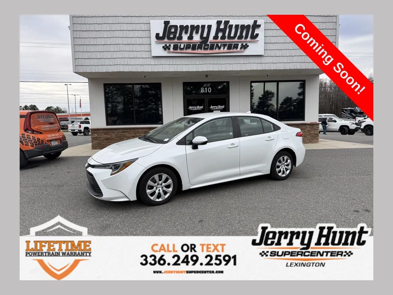 White 2024 Toyota Corolla LE for sale in Lexington, NC