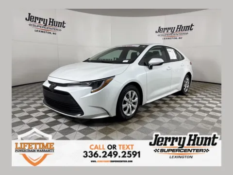 White 2024 Toyota Corolla LE for sale in Lexington, NC