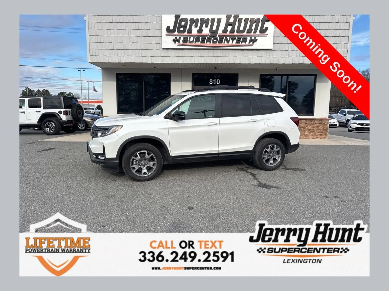 White 2023 Honda Passport TrailSport for sale in Lexington, NC