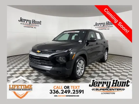 Black 2023 Chevrolet TrailBlazer LS for sale in Lexington, NC