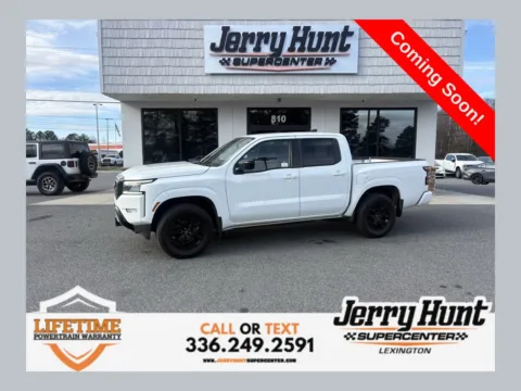 White 2023 Nissan Frontier SV for sale in Lexington, NC