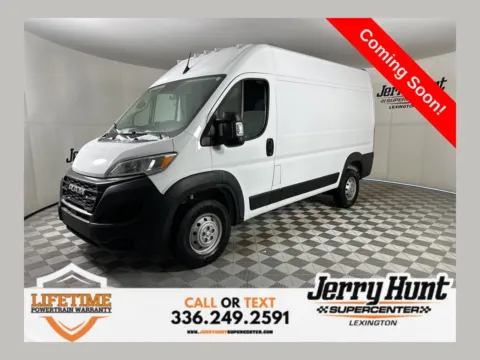 White 2023 Ram ProMaster 2500 High Roof for sale in Lexington, NC