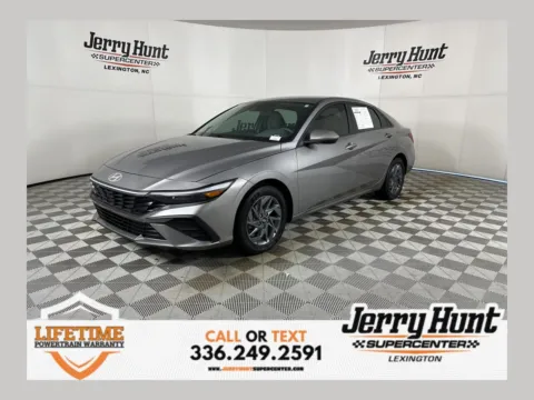 Silver 2024 Hyundai Elantra SEL for sale in Lexington, NC