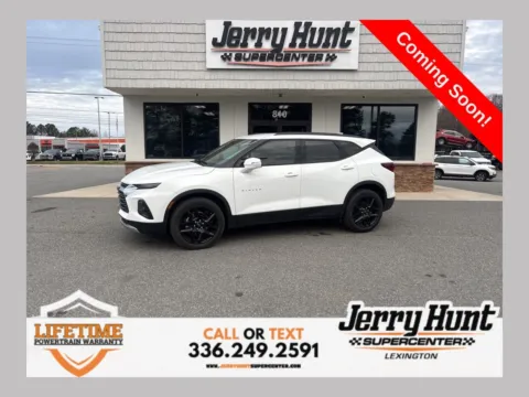 White 2022 Chevrolet Blazer LT for sale in Lexington, NC