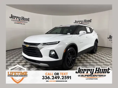 White 2022 Chevrolet Blazer LT for sale in Lexington, NC