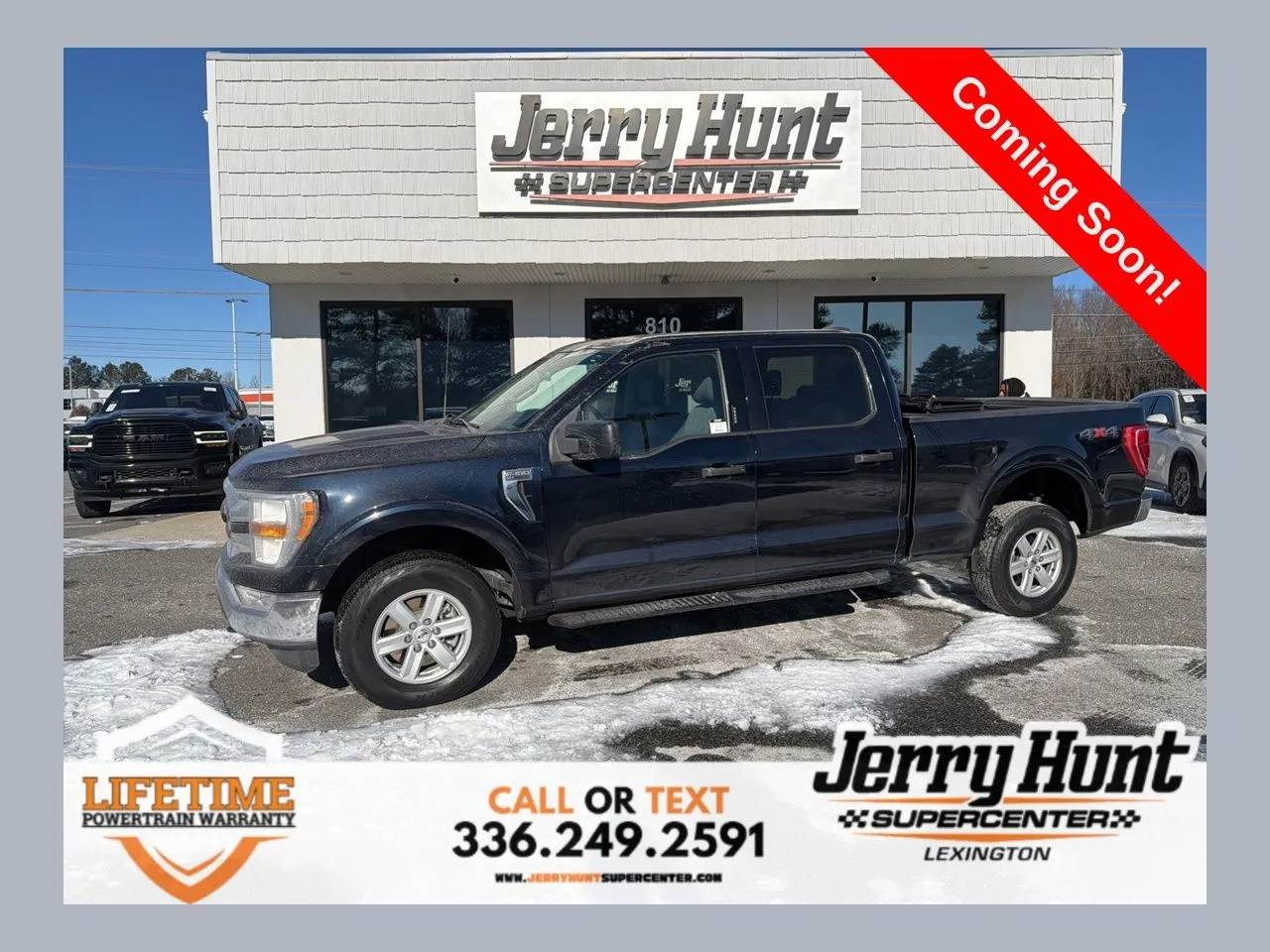 Blue 2022 Ford F-150 XLT for sale in Lexington, NC