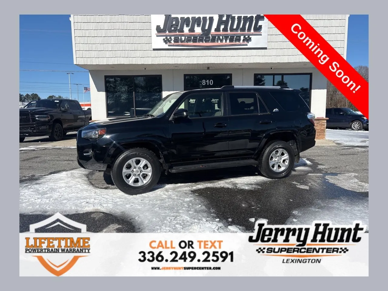 Black 2022 Toyota 4Runner SR5 for sale in Lexington, NC