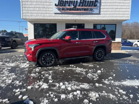 Red 2023 Toyota Sequoia Limited for sale in Lexington, NC