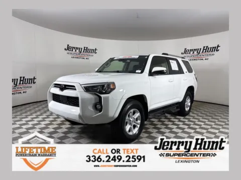 White 2024 Toyota 4Runner SR5 Premium for sale in Lexington, NC