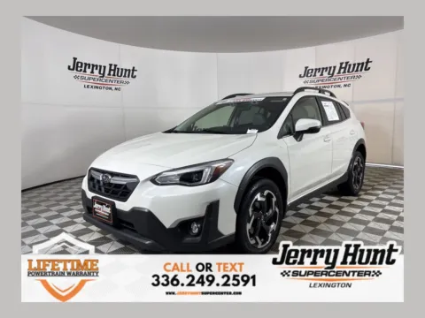 White 2022 Subaru Crosstrek Limited for sale in Lexington, NC