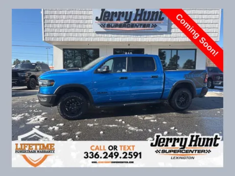 Blue 2025 Ram 1500 Rebel for sale in Lexington, NC
