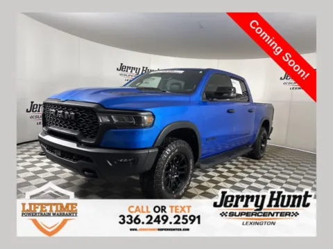 Blue 2025 Ram 1500 Rebel for sale in Lexington, NC