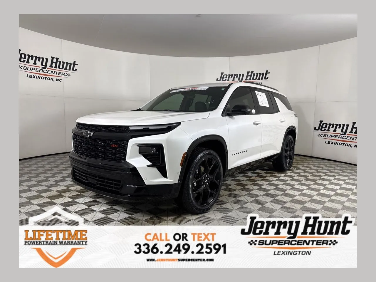 White 2024 Chevrolet Traverse RS for sale in Lexington, NC