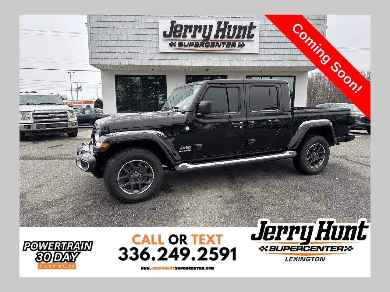 Black 2021 Jeep Gladiator Overland for sale in Lexington, NC