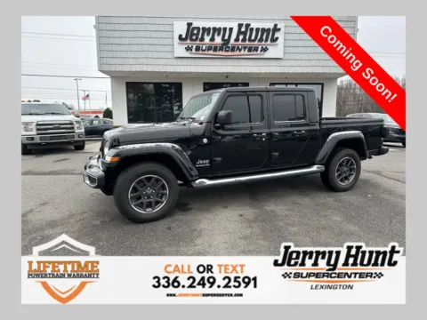 Black 2021 Jeep Gladiator Overland for sale in Lexington, NC