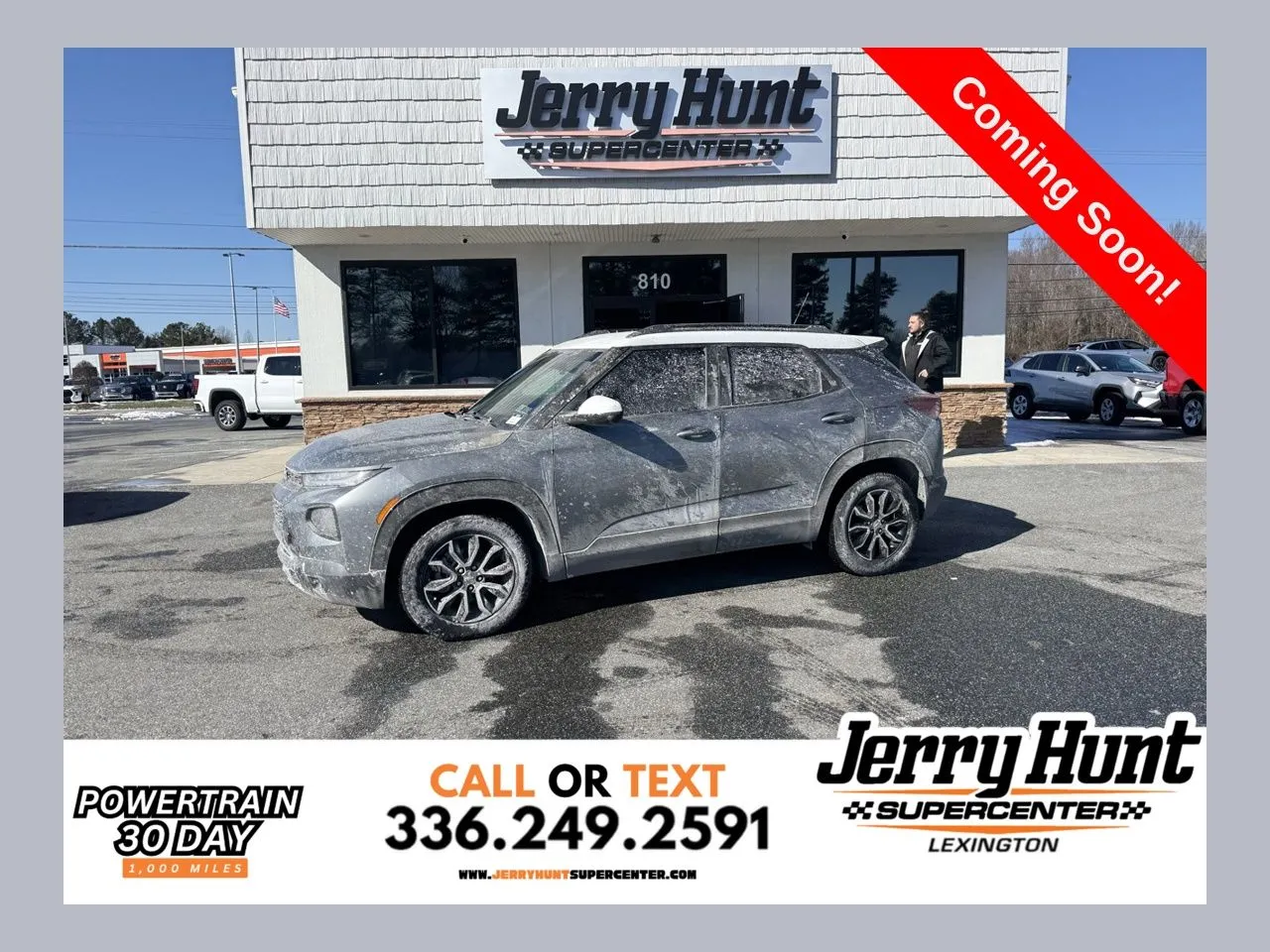 Gray 2021 Chevrolet TrailBlazer ACTIV for sale in Lexington, NC