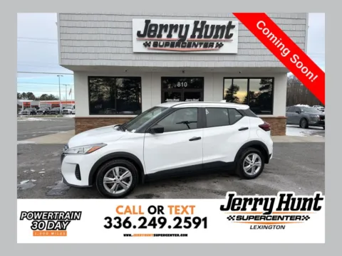 White 2021 Nissan Kicks S for sale in Lexington, NC