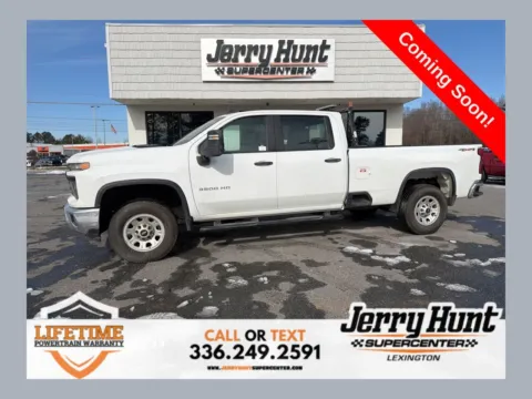 White 2024 Chevrolet Silverado 3500HD Work Truck for sale in Lexington, NC