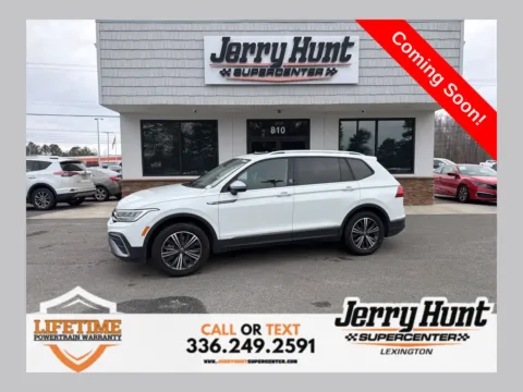 White 2024 Volkswagen Tiguan 2.0T Wolfsburg Edition for sale in Lexington, NC