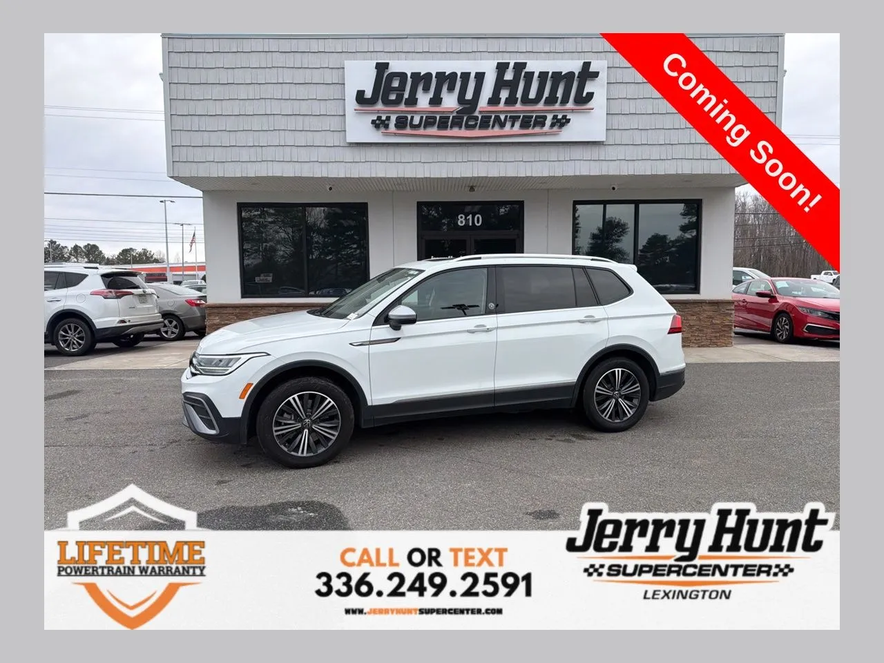 White 2024 Volkswagen Tiguan 2.0T Wolfsburg Edition for sale in Lexington, NC