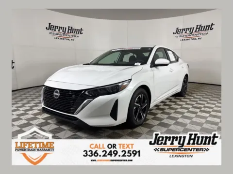 White 2024 Nissan Sentra SV for sale in Lexington, NC