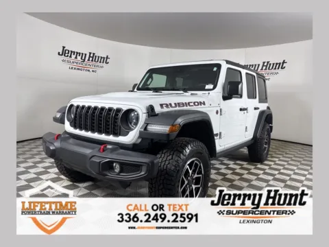 White 2024 Jeep Wrangler Rubicon for sale in Lexington, NC