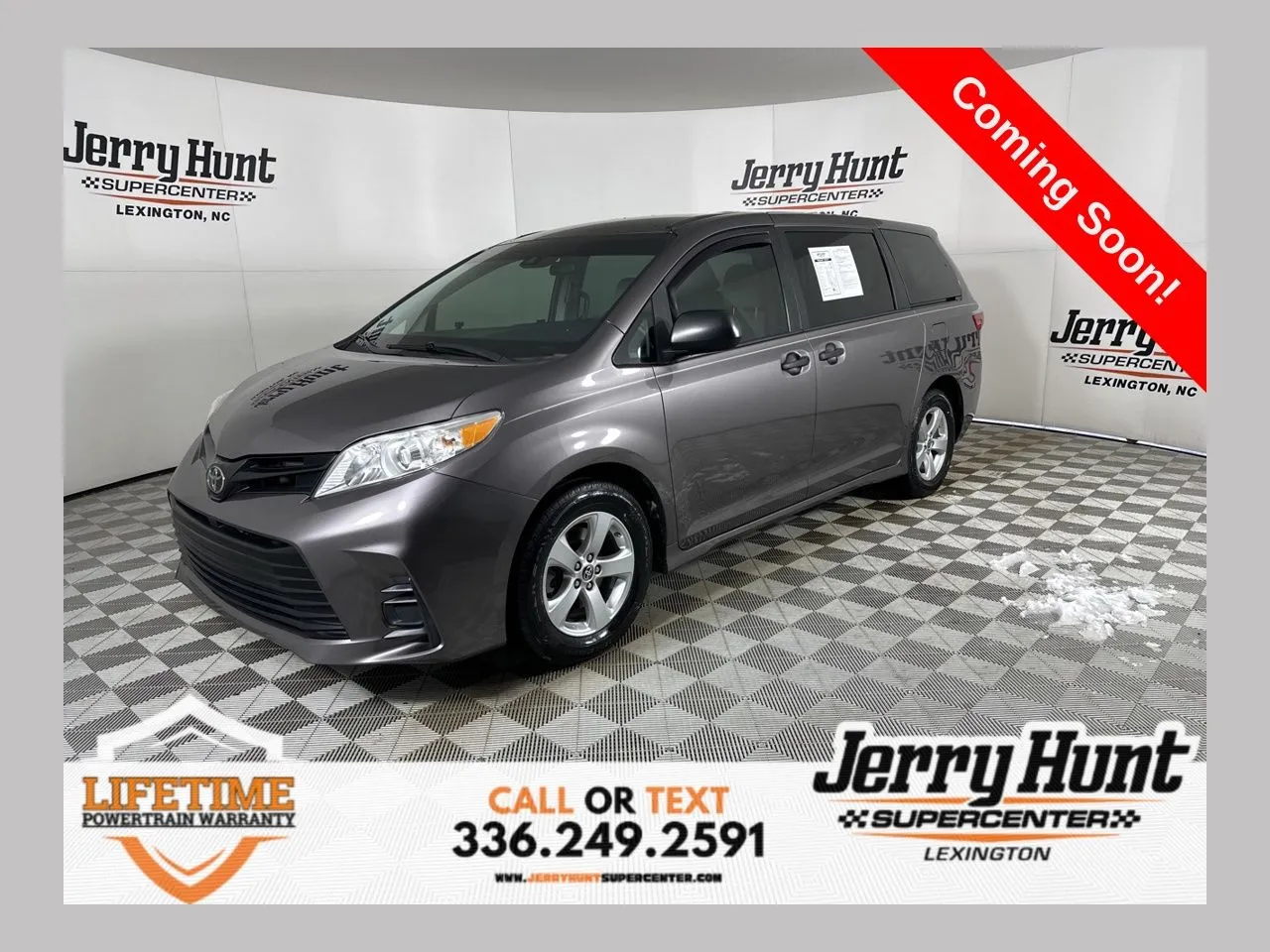 Gray 2020 Toyota Sienna L for sale in Lexington, NC
