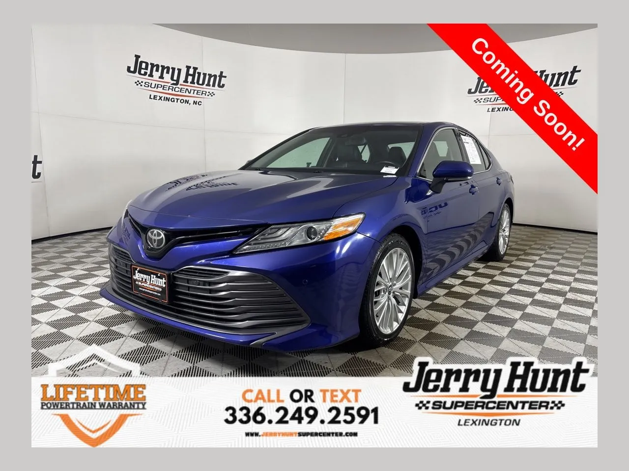 Green 2018 Toyota Camry XLE for sale in Lexington, NC