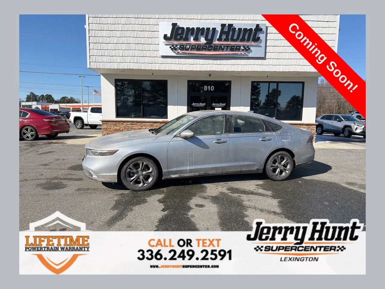 Silver 2024 Honda Accord EX for sale in Lexington, NC