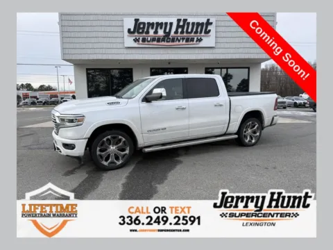 White 2022 Ram 1500 Laramie Longhorn for sale in Lexington, NC