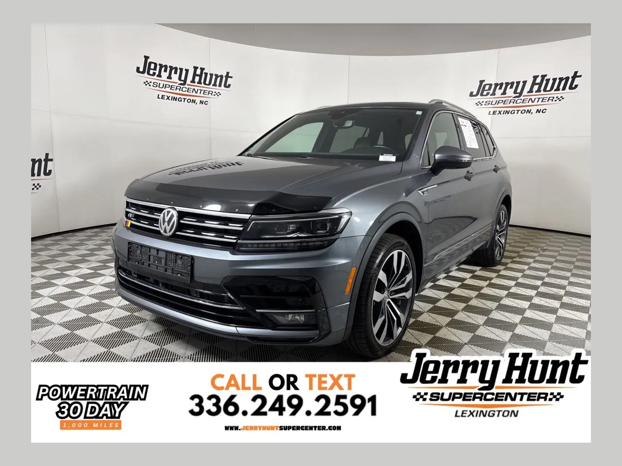 Gray 2019 Volkswagen Tiguan 2.0T SEL Premium R-Line for sale in Lexington, NC