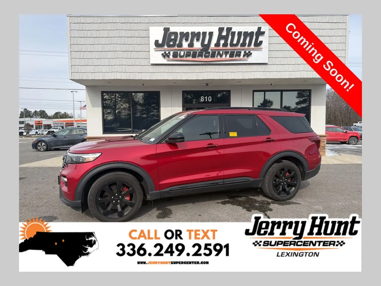 Silver 2020 Ford Explorer ST for sale in Lexington, NC