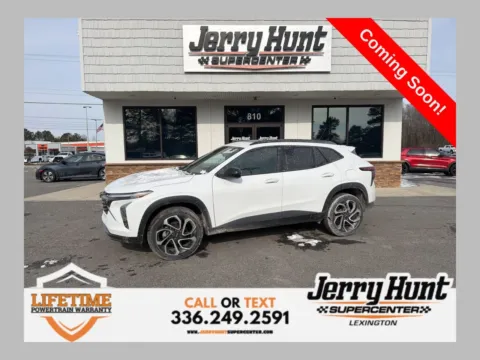 White 2024 Chevrolet Trax 2RS for sale in Lexington, NC