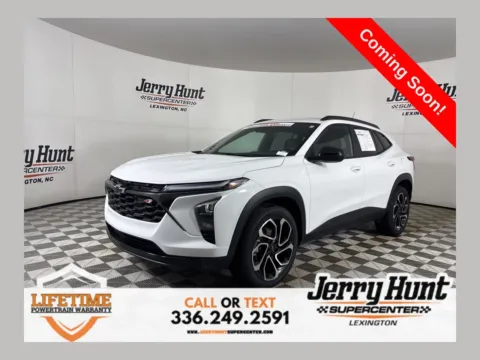 White 2024 Chevrolet Trax 2RS for sale in Lexington, NC