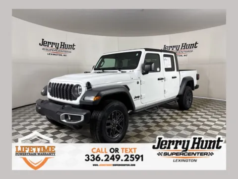 White 2025 Jeep Gladiator Sport S for sale in Lexington, NC