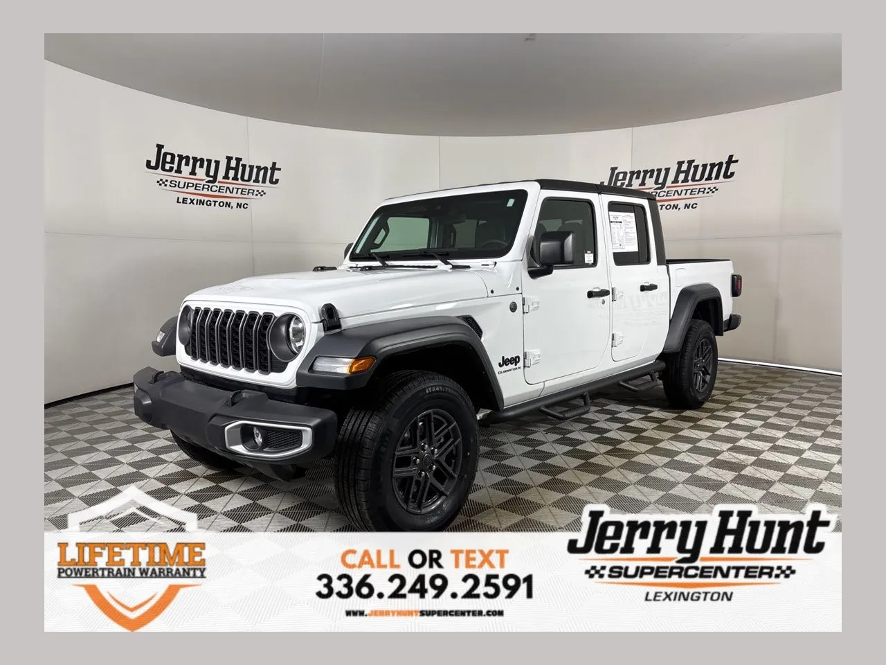 White 2025 Jeep Gladiator Sport S for sale in Lexington, NC