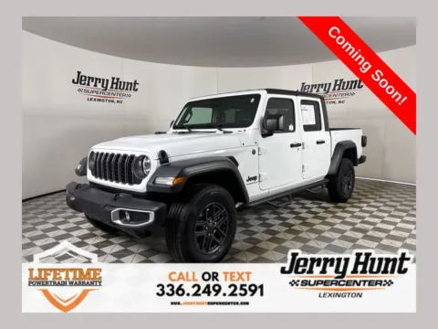 White 2025 Jeep Gladiator Sport S for sale in Lexington, NC