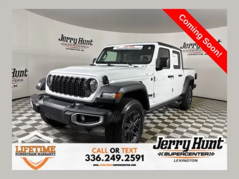 White 2025 Jeep Gladiator Sport S for sale in Lexington, NC