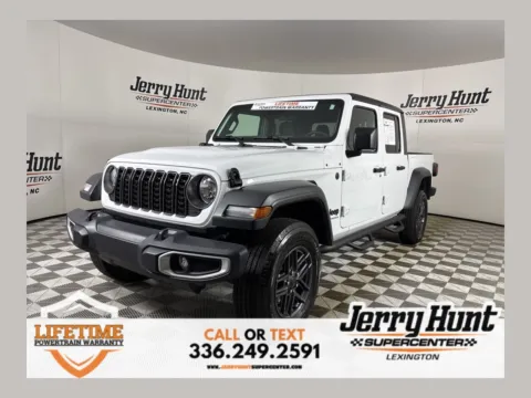 White 2025 Jeep Gladiator Sport S for sale in Lexington, NC
