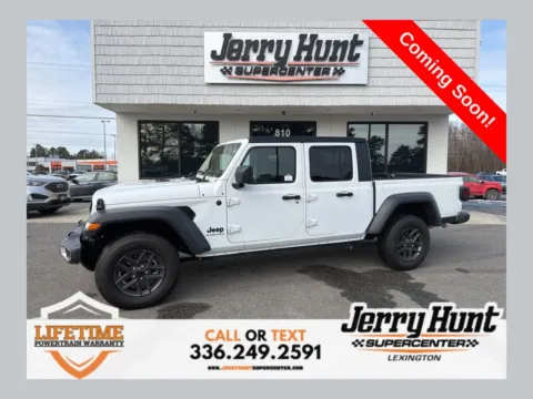 White 2025 Jeep Gladiator Sport S for sale in Lexington, NC