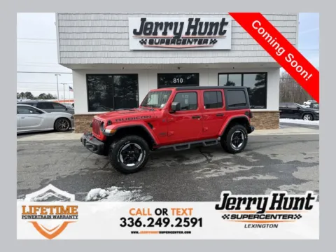 Red 2021 Jeep Wrangler Unlimited Rubicon for sale in Lexington, NC