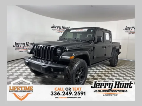 Black 2022 Jeep Gladiator Willys for sale in Lexington, NC