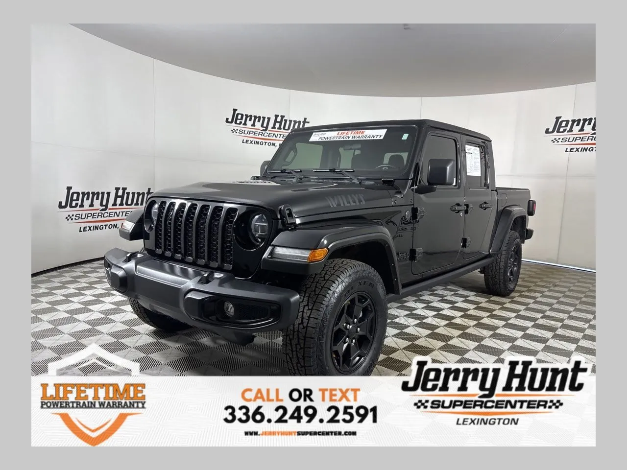 Black 2022 Jeep Gladiator Willys for sale in Lexington, NC