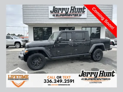 Black 2022 Jeep Gladiator Willys for sale in Lexington, NC