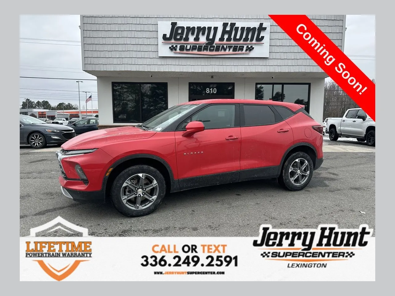 Red 2023 Chevrolet Blazer LT for sale in Lexington, NC