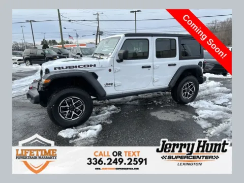 White 2024 Jeep Wrangler Rubicon for sale in Lexington, NC